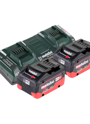 Metabo FSD 36-18 LTX BL 40 Débroussailleuse sans fil 36 V (2x 18 V) - sans balais + 2x Batteries 5,5 Ah + Chargeur double