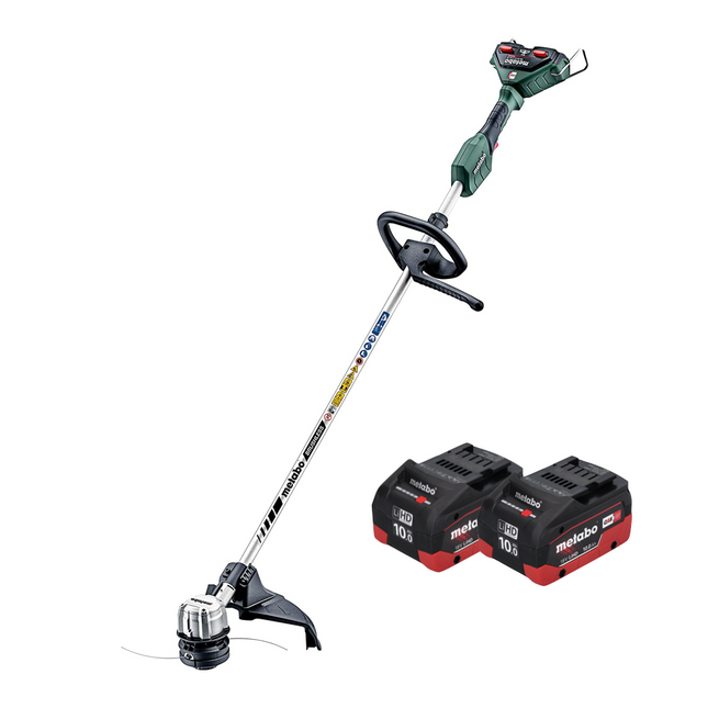 Metabo FSD 36-18 LTX BL 40 Débroussailleuse sans fil 36 V ( 2x 18 V ) Poignée ronde Brushless + 2x batterie 10,0 Ah - sans chargeur
