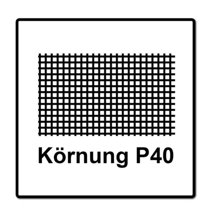 Mirka BASECUT Schleifpapier 115 mm x 50 m P40 4x Schleifrolle ( 4x 2251100140N ) Universal Schleifpapier - Toolbrothers