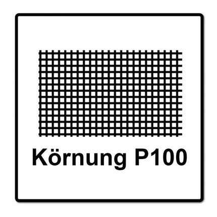 Mirka BASECUT Rouleau de papier abrasif 115 mm x 50 m, P100, 2 pcs. ( 2x 2251100110N )