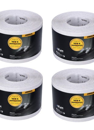 Mirka BASECUT Rouleaux de papier abrasif 115 mm x 50 m, P120, 4 pcs. ( 4x 2251100112N )