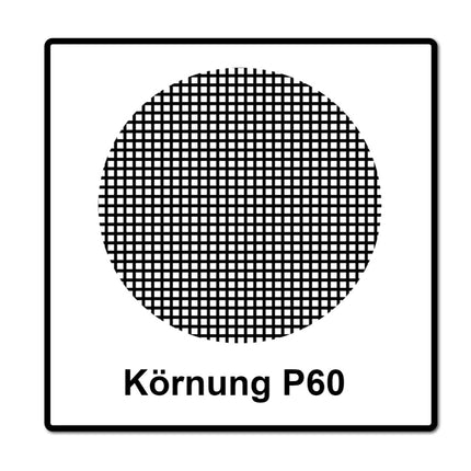 Mirka BASECUT Disques abrasifs auto-agrippants 150 mm, P60, 15 trous, 200 pcs. ( 4x 2261105060 )