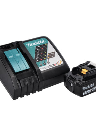 Soplador de hojas a batería Makita DUB 185 RT1 18 V + 1x batería 5,0 Ah + cargador