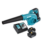 Makita DUB185RT Aspirateur souffleur sans fil 18V + 2x Batteries 5,0Ah + Chargeur