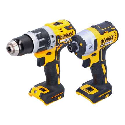 DeWalt DCK 266 P2T Pack Combo sans fil 18V: 1x DCD 796 Perceuse à percussion + 1x DCF 887 Clé à chocs + 2x Batteries 5,0 Ah + Chargeur + TSTAK