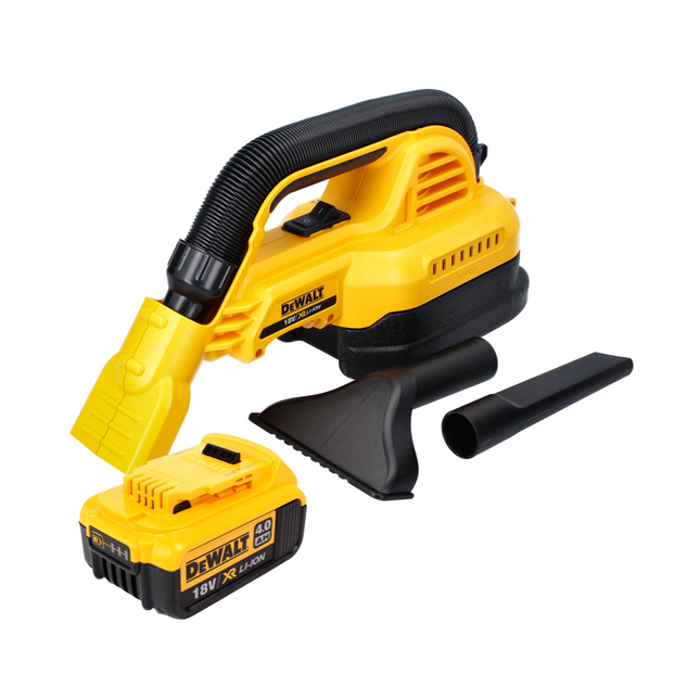 DeWalt DCV 517 Aspirateur à main sans fil 18 V 1,9 L + 1x batterie 4,0 Ah - sans chargeur
