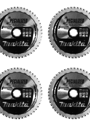 Makita MCCS15048E Brzeszczot SPECIALIZED EFFICUT 150 x 20 x 1,1 mm 4 szt. ( 4x B-69331 ) 48 zębów do metalu