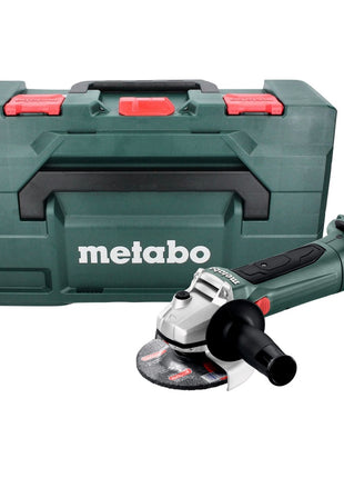 Metabo W 18 LTX 125 18 V Meuleuse d'angle sans fil 125 mm ( 600165840 ) + Coffret metaBOX - sans batterie, sans chargeur