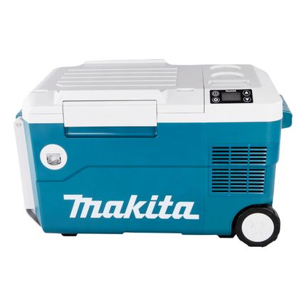 Makita DCW 180 M Glacière et réchaud sans fil 36 V ( 2x 18 V ) 20 L + 2x batterie 4,0 Ah - sans chargeur