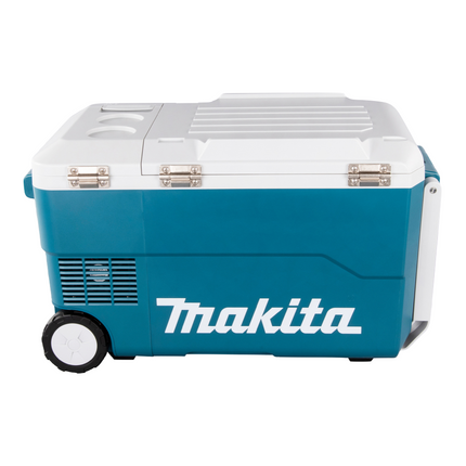 Makita DCW 180 PM Glacière et réchaud à compresseur sans fil 36 V ( 2x 18 V ) 20 L + 2x batterie 4,0 Ah + double chargeur
