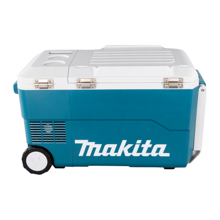 Makita DCW 180 PT Glacière et réchaud à compresseur sans fil 36 V ( 2x 18 V ) 20 L + 2x batterie 5,0 Ah + double chargeur