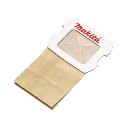Makita Sac papier pour boîte à poussière pour ponceuses excentriques BO 5031 / BO 5041 / DBO 180 et ponceuses vibrantes BO 3711 / BO 4555 / BO 4565 - 10 pcs. (2x 194746-9)