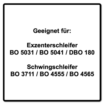 Makita Sac papier pour boîte à poussière pour ponceuses excentriques BO 5031 / BO 5041 / DBO 180 et ponceuses vibrantes BO 3711 / BO 4555 / BO 4565 - 10 pcs. (2x 194746-9)