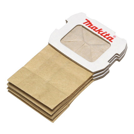 Makita Sac papier pour boîte à poussière pour ponceuses excentriques BO 5031 / BO 5041 / DBO 180 et ponceuses vibrantes BO 3711 / BO 4555 / BO 4565 - 10 pcs. (2x 194746-9)