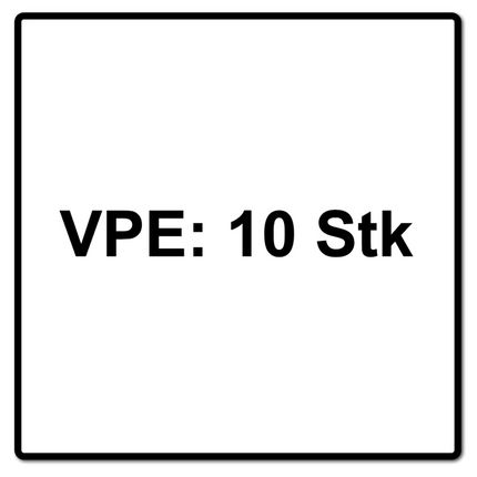 Makita Sac papier pour boîte à poussière pour ponceuses excentriques BO 5031 / BO 5041 / DBO 180 et ponceuses vibrantes BO 3711 / BO 4555 / BO 4565 - 10 pcs. (2x 194746-9)