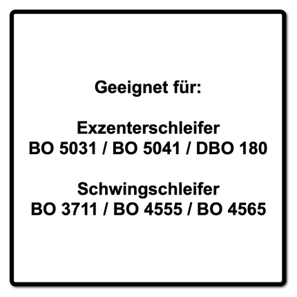 Makita Sac à poussière en papier pour ponceuses excentriques BO 5031 / BO 5041 / DBO 180 et ponceuses vibrantes BO 3711 / BO 4555 / BO 4565 - 20 pcs. (4x 194746-9)