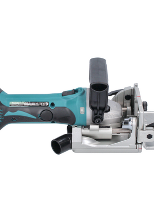 Makita DPJ 180 RM Akku Nutfräse 18 V 100 mm + 2x Akku 4,0 Ah + Ladegerät - Toolbrothers