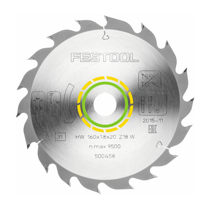 Festool HKC 55 EB-Basic Akku Handkreissäge 18 V 160 mm Brushless ( 576163 ) + Systainer - ohne Akku, ohne Ladegerät ( Nachfolger von 201358 ) - Toolbrothers