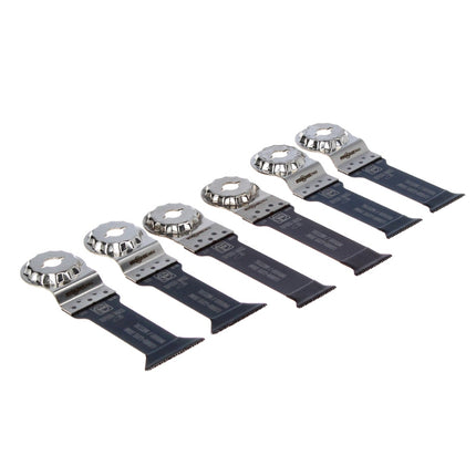 FEIN Best Of E-Cut Starlock Max Lame de scie bois et métal pour Second oeuvre, 6 pcs ( 35222967050 )