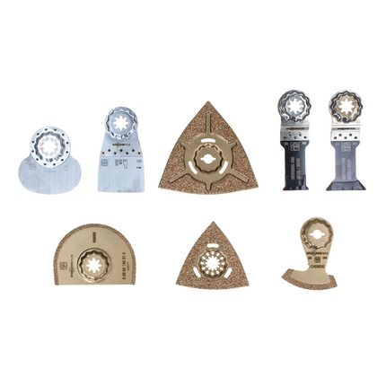 FEIN Profi Set Starlock Max chauffage / sanitaire ( 35222967140 ) - 8 pièces. pour Multimaster
