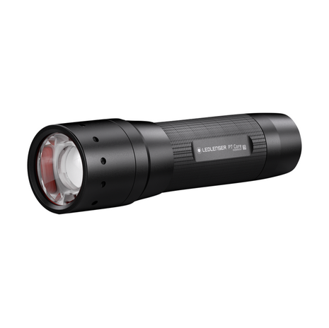 Ledlenser P7 Core LED Taschenlampe 450 lm IPX4 Schwarz ( 502180 ) + 4x Batterie