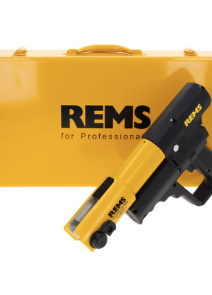 REMS Power Press ACC Basic Pack prensa radial 450 W 32 kN + estuche (577010 R220)