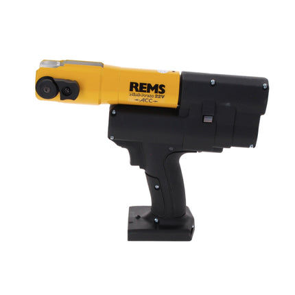 REMS Mini Presse 22 V ACC Basic Pack presse radiale sans fil 21,6 V 22 kN (578010 R220) + 1x Batterie 1,5 Ah + Chargeur + Coffret de transport