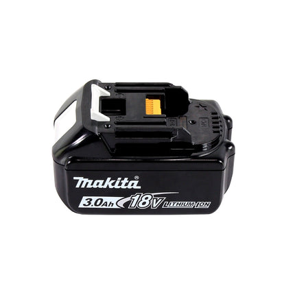 Makita DTW 180 F1J Visseuse à chocs sans fil 18 V 180 Nm 3/8" Brushless + 1x batterie 3,0 Ah + Makpac - sans chargeur