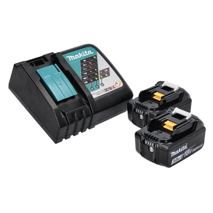 Visseuse à chocs sans fil Makita DTW 180 RFJ 18 V 180 Nm 3/8" Brushless + 2 batteries 3,0 Ah + chargeur + Makpac