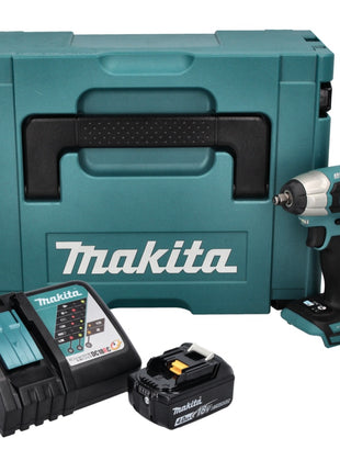 Makita DTW 180 RM1J Clé à chocs sans fil 18 V 180 Nm 3/8" sans balai + 1x batterie 4,0 Ah + chargeur + Makpac