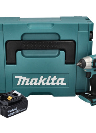 Makita DTW180RF1J Boulonneuse à choc 180Nm 18V 3/8" Brushless + 1x Batterie 5,0Ah + Coffret Makpac - sans chargeur