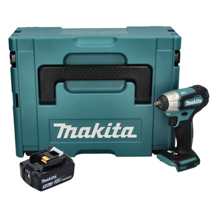 Visseuse à chocs sans fil Makita DTW 180 T1J 18 V 180 Nm 3/8" Brushless + 1 batterie 5,0 Ah + Makpac - sans chargeur