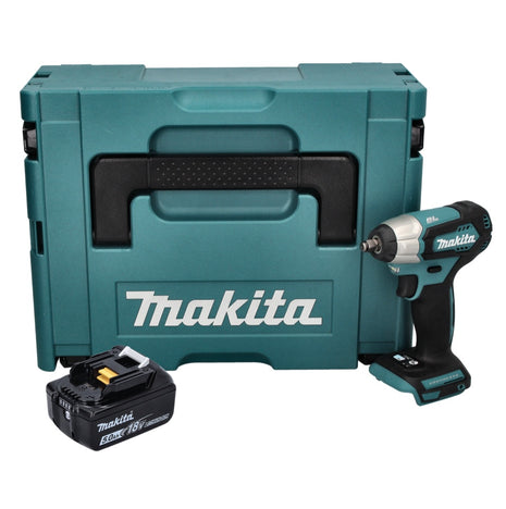 Makita DTW180RF1J Boulonneuse à choc 180Nm 18V 3/8" Brushless + 1x Batterie 5,0Ah + Coffret Makpac - sans chargeur