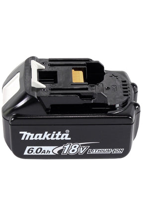 Makita DTW 180 G1J Llave de impacto a batería 18 V 180 Nm 3/8" sin escobillas + 1x batería 6,0 Ah + Makpac - sin cargador