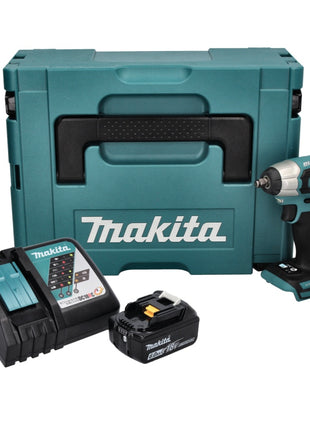 Makita DTW 180 RG1J llave de impacto a batería 18 V 180 Nm 3/8" sin escobillas + 1x batería 6,0 Ah + cargador + Makpac