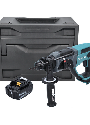 Makita DHR 202 F1X Perforateur à percussion sans fil 18 V 2,0 J SDS Plus + 1x Batterie 3,0 Ah + Makbox - sans chargeur