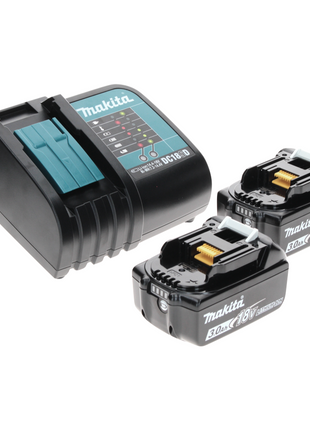 Makita DHR 202 SFX Perforateur sans fil 18 V 2,0 J SDS Plus + 2x Batteries 3,0 Ah + Chargeur + Makbox