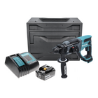 Makita DHR 202 SG1X Perforateur sans fil 18 V 2,0 J SDS Plus + 1x Batterie 6,0 Ah + Chargeur + Makbox