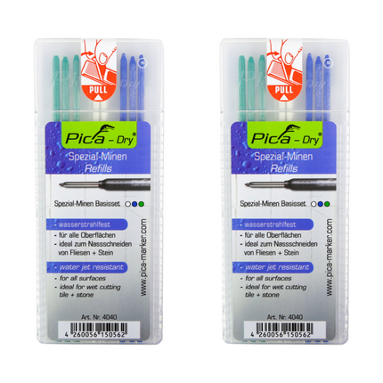 Pica DRY Spezialminen Basis Set Wasserstrahlfest 16 tlg. ( 2x 4040 ) - Toolbrothers