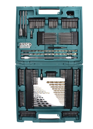 Makita Set d'embouts et de forets - Embouts / Forets /Clés à douille, 200 pcs. (D-37194)