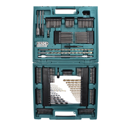 Makita Set d'embouts et de forets - Embouts / Forets /Clés à douille, 200 pcs. (D-37194)