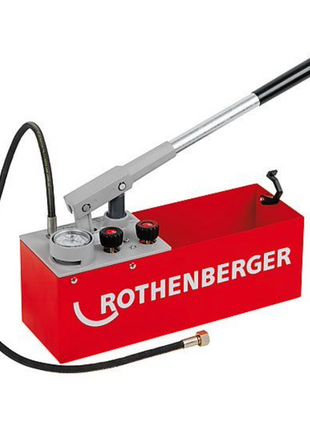 Rothenberger RP 50-S Pompe d'essai - 60 bar ( 60200 ) Eau / huile / glycol