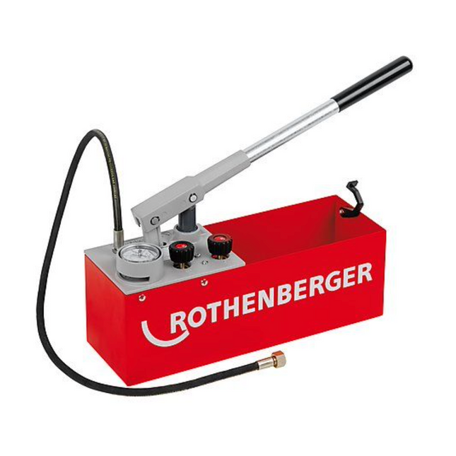 Rothenberger RP 50-S Pompe d'essai - 60 bar ( 60200 ) Eau / huile / glycol