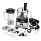 ProfiCook PC-KM 1063 Compact Robot de cuisine noir 1200 Watt ( 501063 ) + 11x Accessoires
