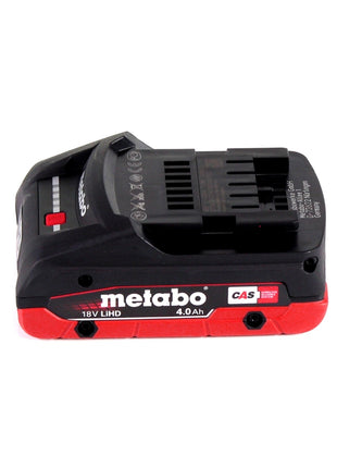 Meuleuse d'angle sur batterie Metabo W 18 LTX 125 18 V 125 mm + 1x batterie 4,0 Ah + metaBOX - sans chargeur