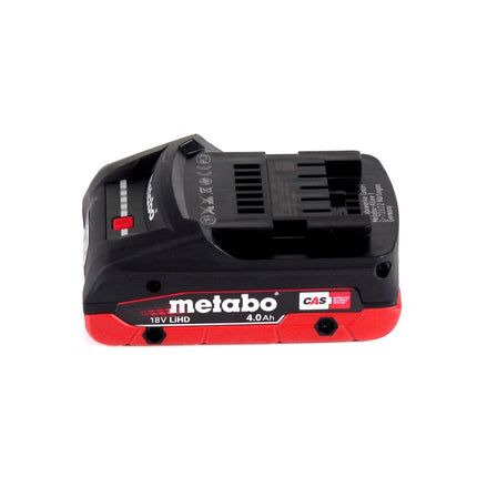 Meuleuse d'angle sur batterie Metabo W 18 LTX 125 18 V 125 mm + 1x batterie 4,0 Ah + metaBOX - sans chargeur