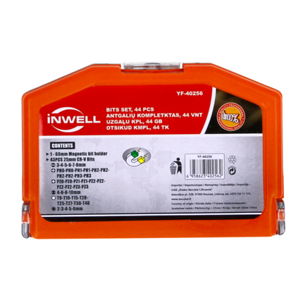 Makita DHP 458 RF1 Perceuse-visseuse à percussion sans fil 18 V 91 Nm + 1x Batterie 3,0 Ah + Chargeur + Jeu d'embouts - 44 pièces