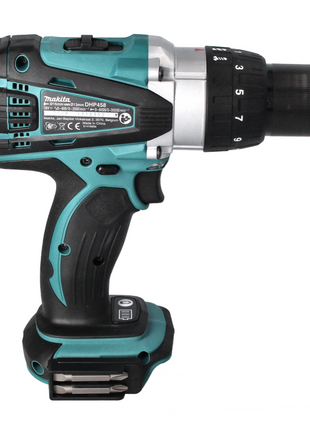 Makita DHP 458 Z Perceuse-visseuse à percussion sans fil 18 V 91 Nm + Jeu d'embouts - 26 pièces