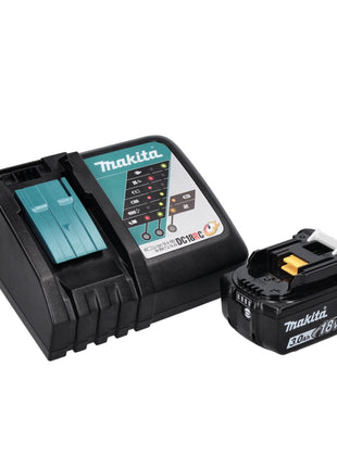 Makita DHP 482 RF1 Akku Schlagbohrschrauber 18 V 62 Nm + 1x Akku 3,0 Ah + Ladegerät + 44 tlg. Bit Set