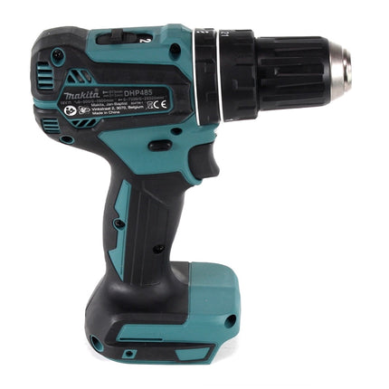 Makita DHP 485 Z Perceuse-visseuse à percussion sans fil 18 V 50 Nm Brushless + Jeu de 26 douilles à embouts - sans batterie, sans chargeur